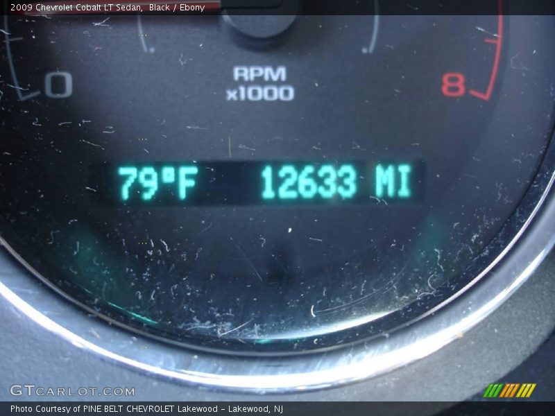 Black / Ebony 2009 Chevrolet Cobalt LT Sedan