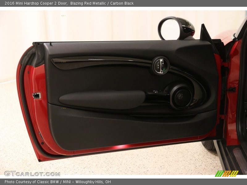Blazing Red Metallic / Carbon Black 2016 Mini Hardtop Cooper 2 Door
