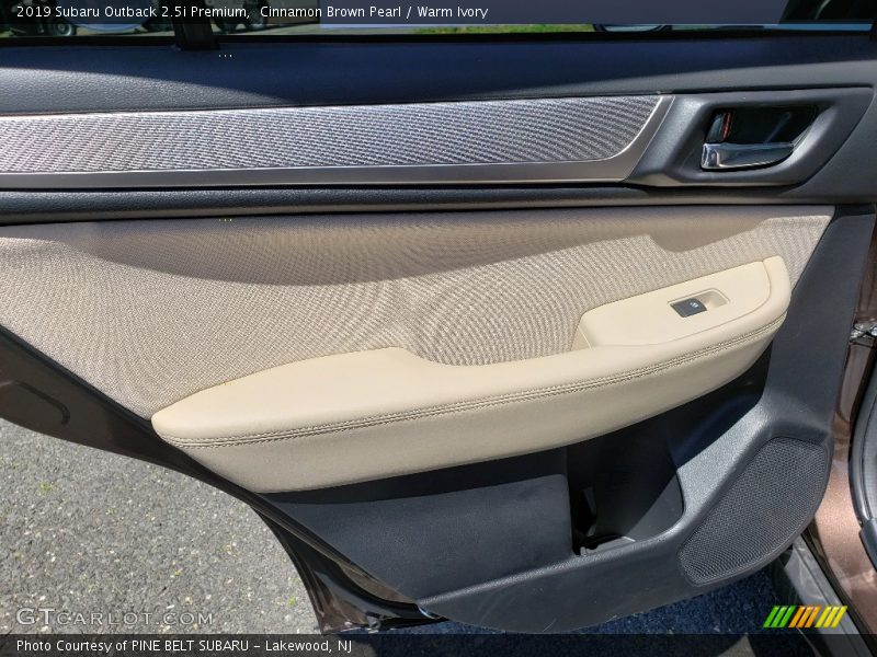 Cinnamon Brown Pearl / Warm Ivory 2019 Subaru Outback 2.5i Premium
