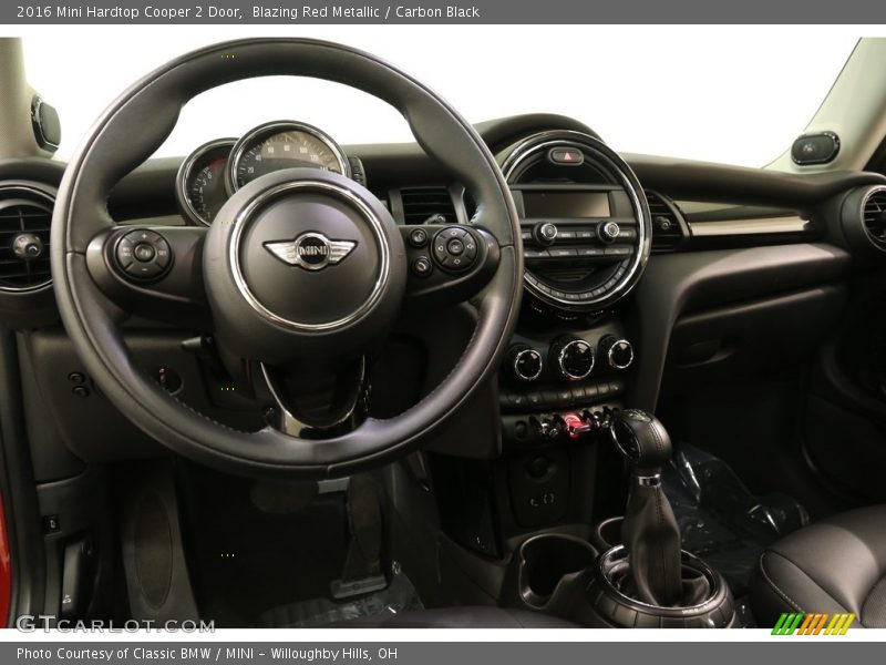 Blazing Red Metallic / Carbon Black 2016 Mini Hardtop Cooper 2 Door