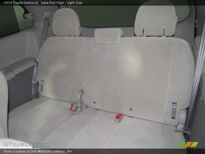 Salsa Red Pearl / Light Gray 2014 Toyota Sienna LE
