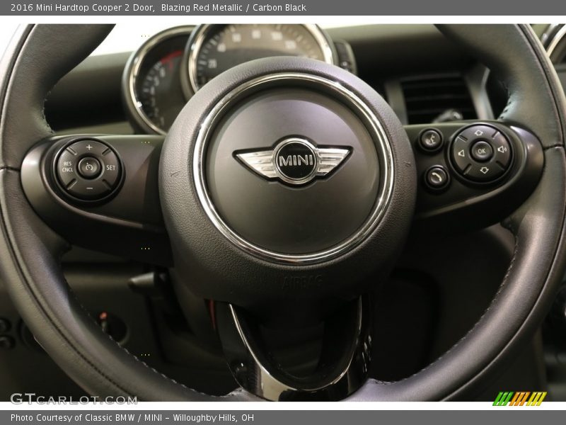 Blazing Red Metallic / Carbon Black 2016 Mini Hardtop Cooper 2 Door