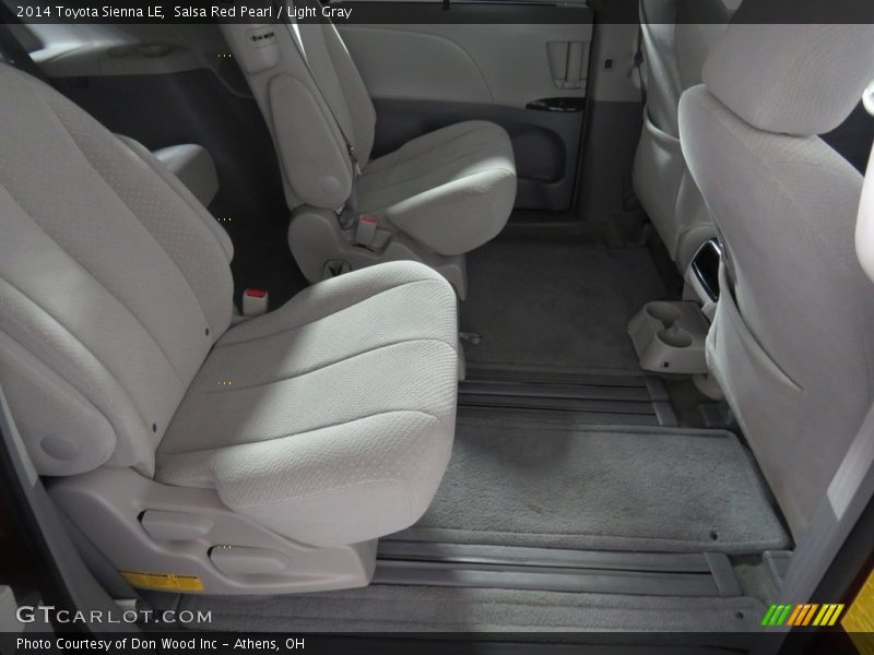 Salsa Red Pearl / Light Gray 2014 Toyota Sienna LE