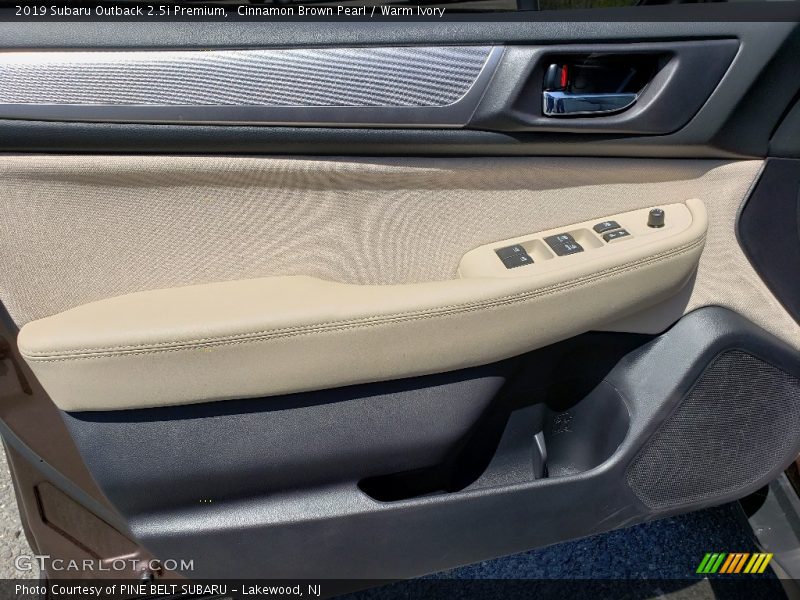 Cinnamon Brown Pearl / Warm Ivory 2019 Subaru Outback 2.5i Premium