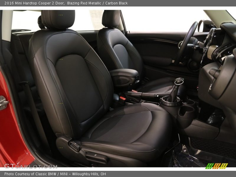 Blazing Red Metallic / Carbon Black 2016 Mini Hardtop Cooper 2 Door