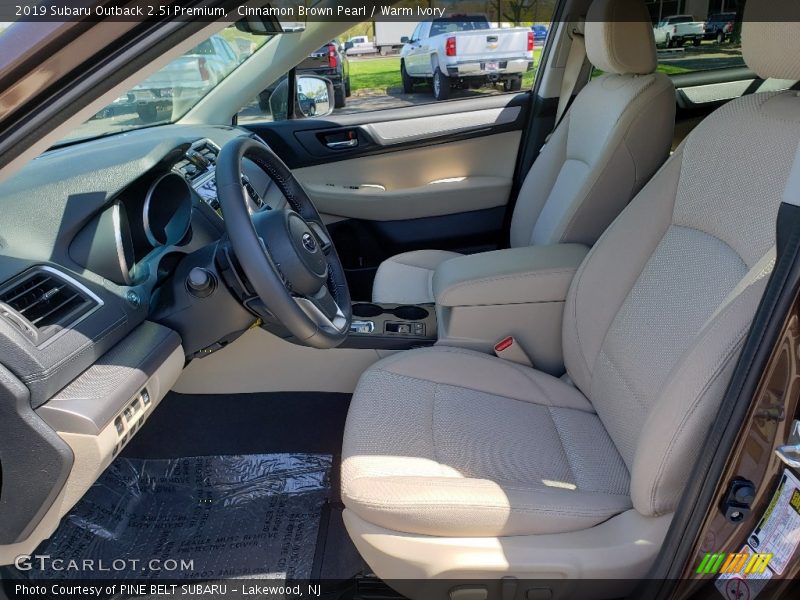 Cinnamon Brown Pearl / Warm Ivory 2019 Subaru Outback 2.5i Premium