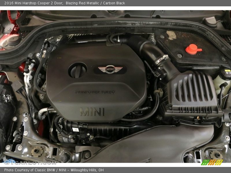 Blazing Red Metallic / Carbon Black 2016 Mini Hardtop Cooper 2 Door