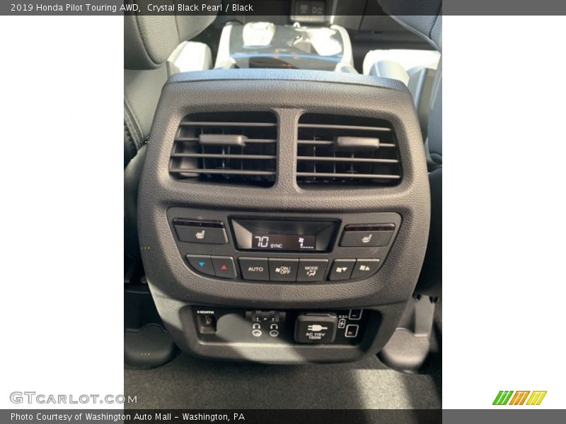 Crystal Black Pearl / Black 2019 Honda Pilot Touring AWD