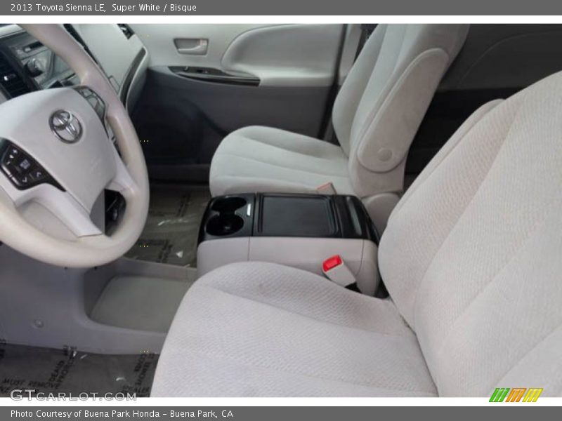 Super White / Bisque 2013 Toyota Sienna LE