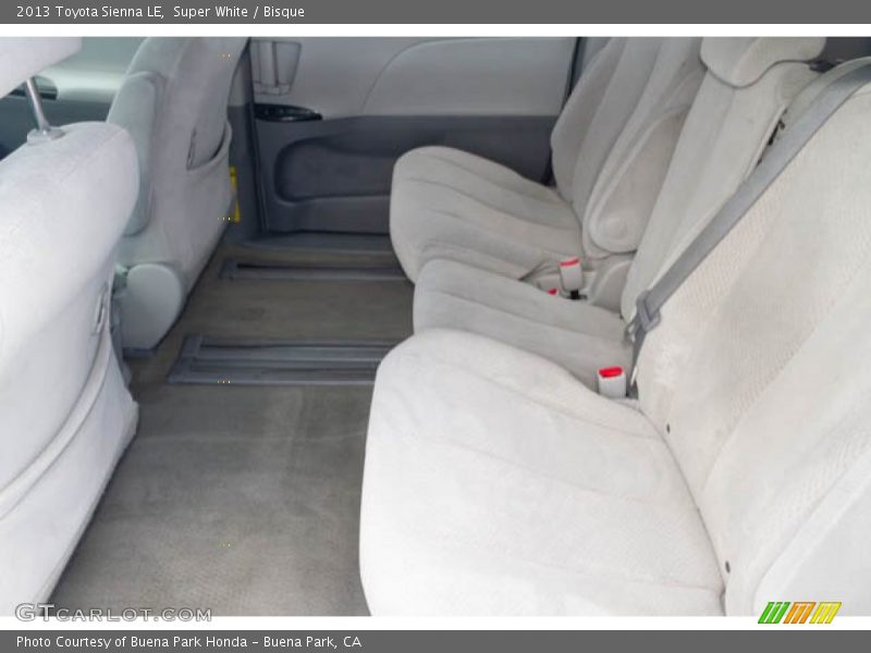 Super White / Bisque 2013 Toyota Sienna LE