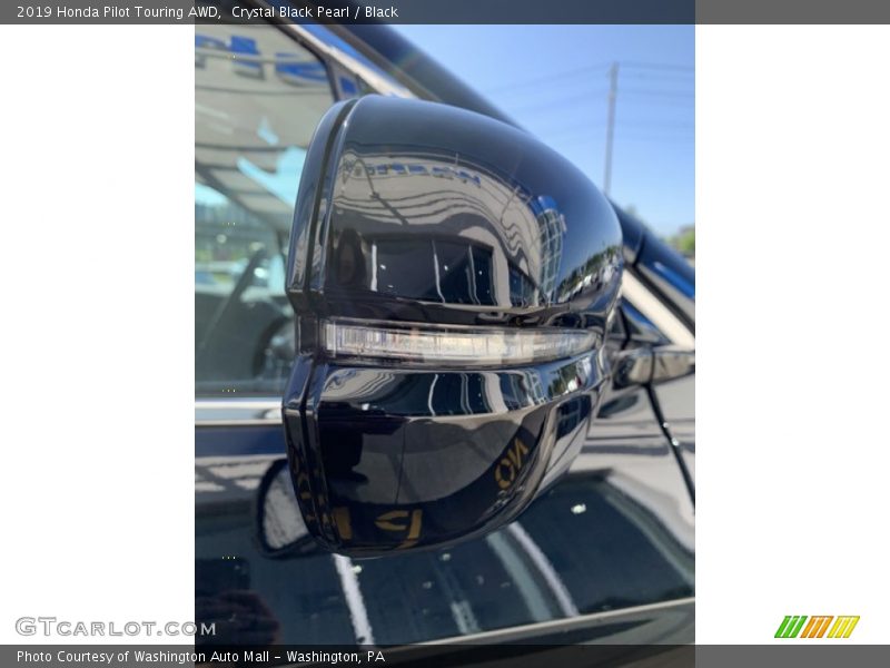 Crystal Black Pearl / Black 2019 Honda Pilot Touring AWD