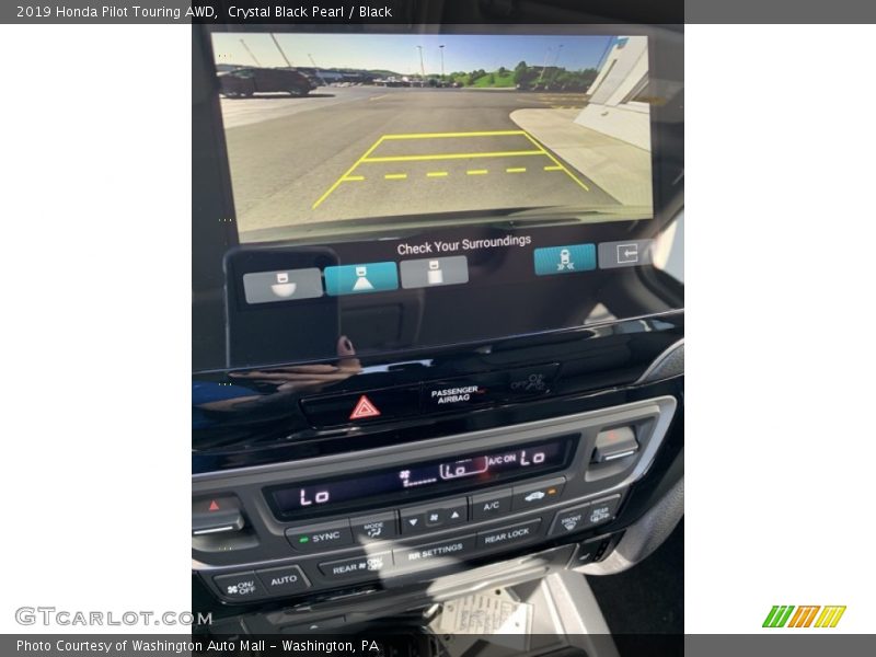 Crystal Black Pearl / Black 2019 Honda Pilot Touring AWD