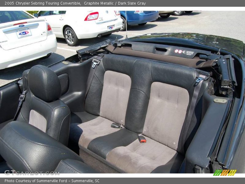 Graphite Metallic / Dark Slate Gray 2005 Chrysler Sebring Touring Convertible