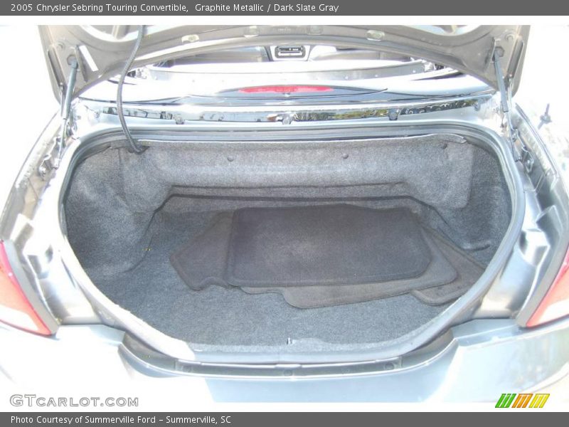 Graphite Metallic / Dark Slate Gray 2005 Chrysler Sebring Touring Convertible