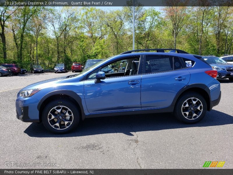 Quartz Blue Pearl / Gray 2019 Subaru Crosstrek 2.0i Premium