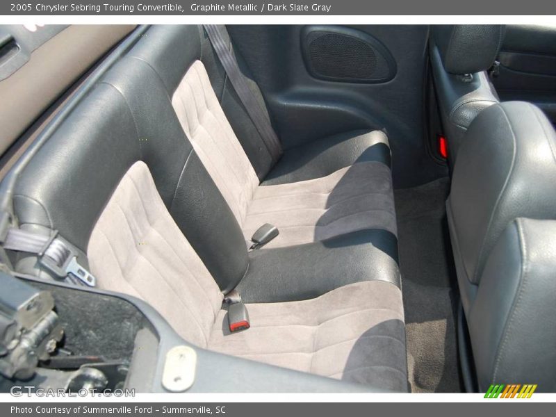 Graphite Metallic / Dark Slate Gray 2005 Chrysler Sebring Touring Convertible