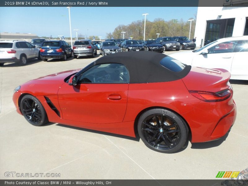  2019 Z4 sDrive30i San Francisco Red