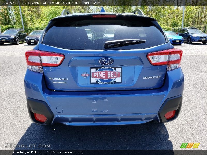 Quartz Blue Pearl / Gray 2019 Subaru Crosstrek 2.0i Premium