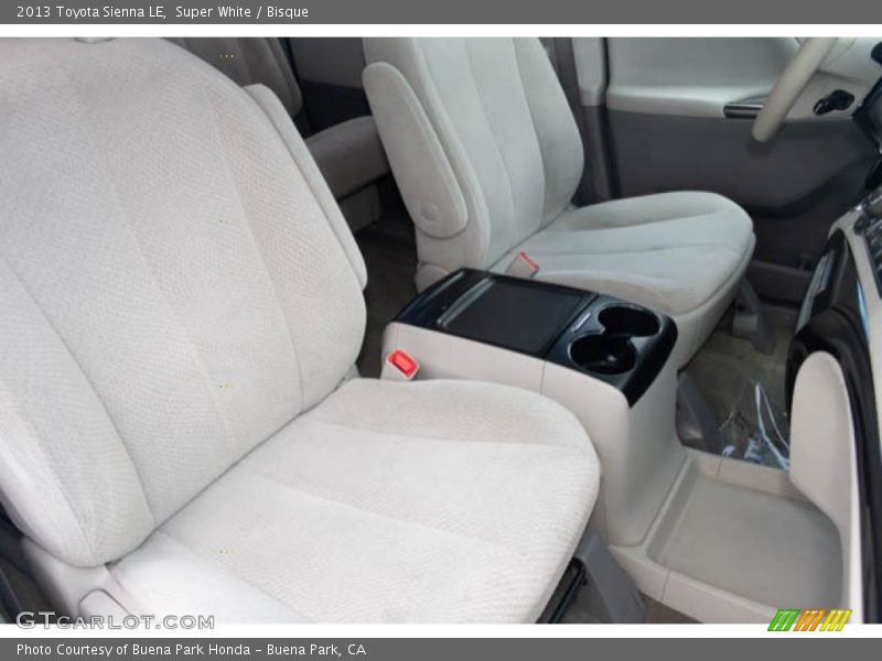 Super White / Bisque 2013 Toyota Sienna LE