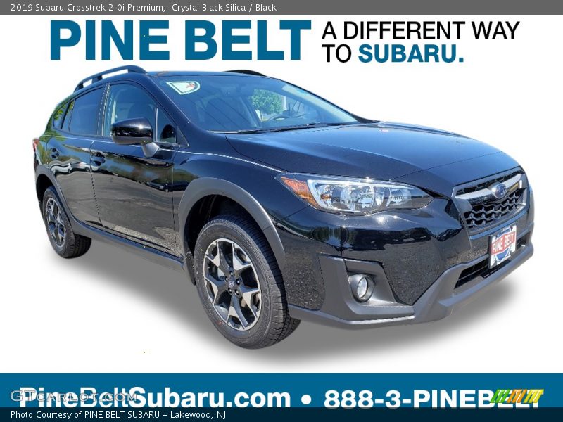 Crystal Black Silica / Black 2019 Subaru Crosstrek 2.0i Premium