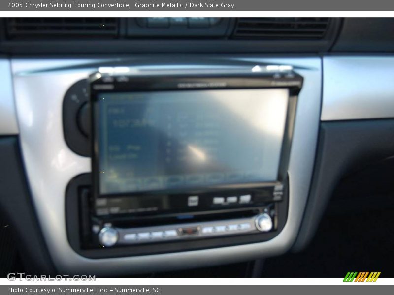 Graphite Metallic / Dark Slate Gray 2005 Chrysler Sebring Touring Convertible