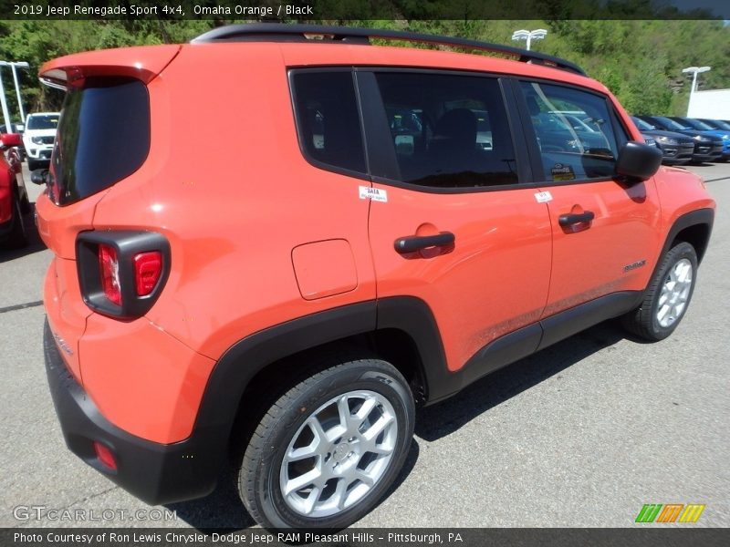 Omaha Orange / Black 2019 Jeep Renegade Sport 4x4