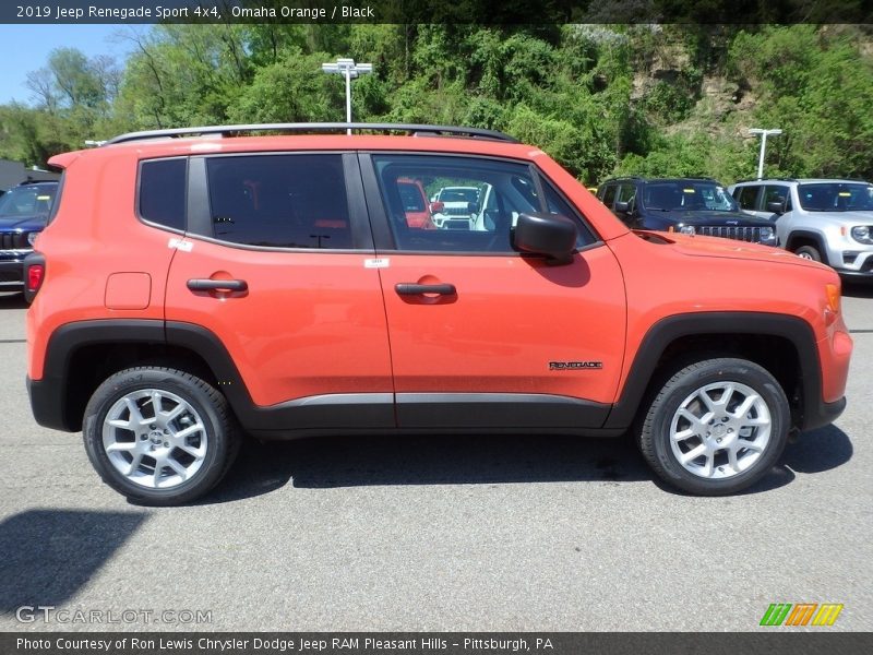 Omaha Orange / Black 2019 Jeep Renegade Sport 4x4