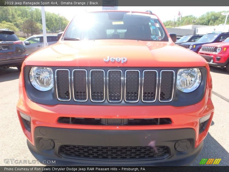 Omaha Orange / Black 2019 Jeep Renegade Sport 4x4