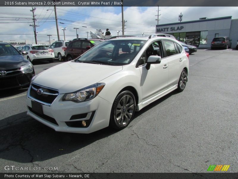 Crystal White Pearl / Black 2016 Subaru Impreza 2.0i Sport Limited