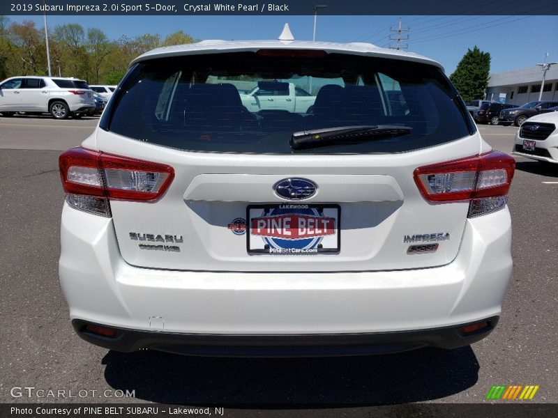 Crystal White Pearl / Black 2019 Subaru Impreza 2.0i Sport 5-Door
