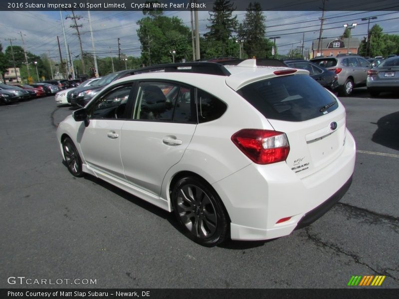 Crystal White Pearl / Black 2016 Subaru Impreza 2.0i Sport Limited