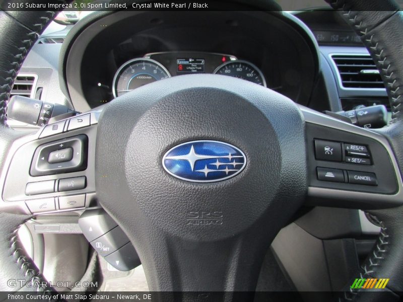 Crystal White Pearl / Black 2016 Subaru Impreza 2.0i Sport Limited