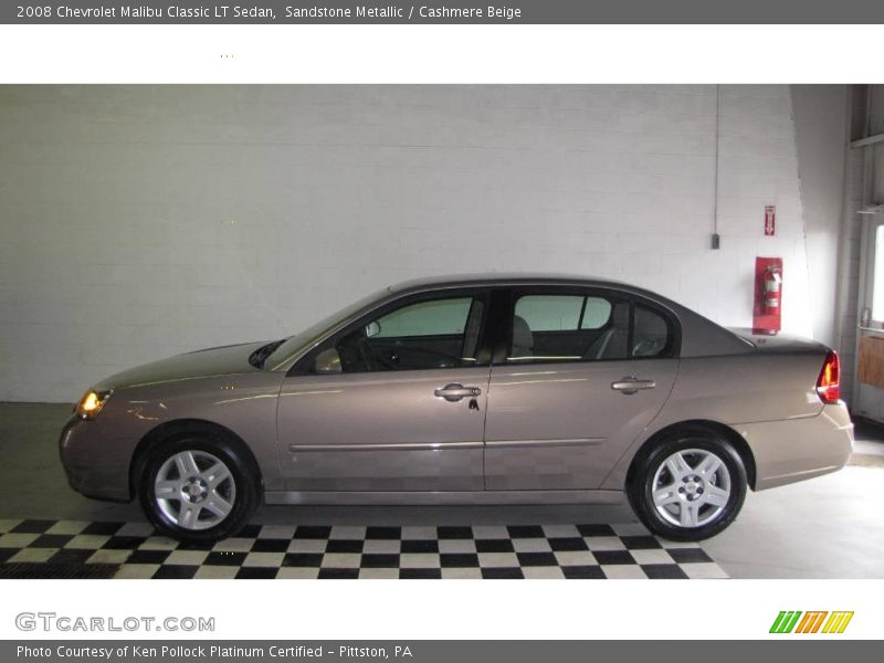 Sandstone Metallic / Cashmere Beige 2008 Chevrolet Malibu Classic LT Sedan