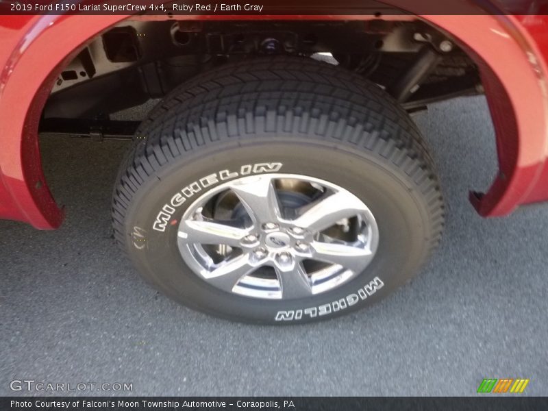 Ruby Red / Earth Gray 2019 Ford F150 Lariat SuperCrew 4x4