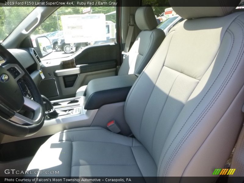 Ruby Red / Earth Gray 2019 Ford F150 Lariat SuperCrew 4x4