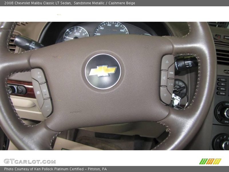 Sandstone Metallic / Cashmere Beige 2008 Chevrolet Malibu Classic LT Sedan
