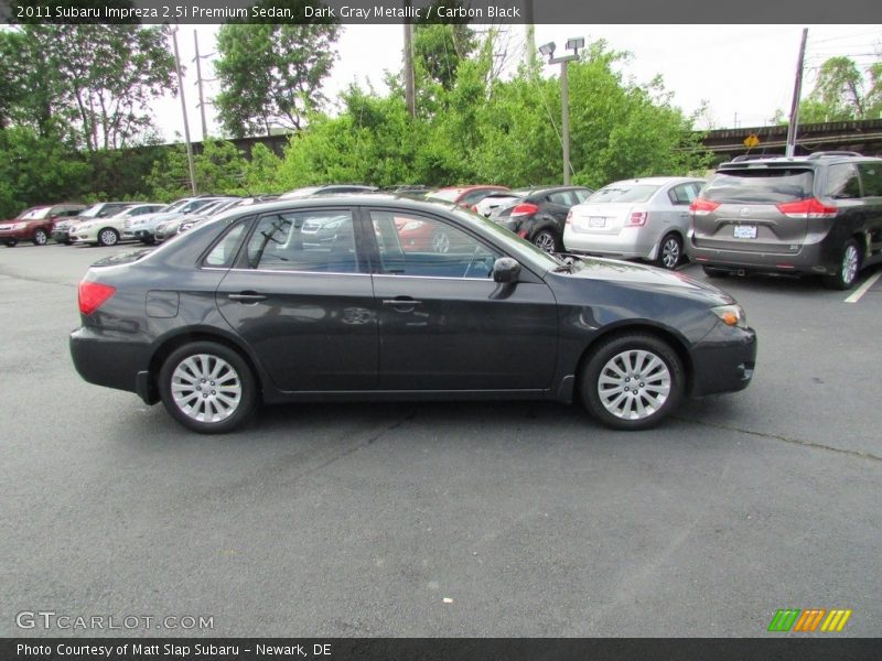 Dark Gray Metallic / Carbon Black 2011 Subaru Impreza 2.5i Premium Sedan