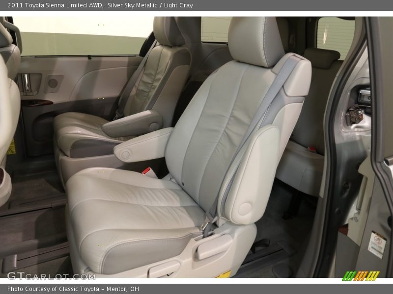 Silver Sky Metallic / Light Gray 2011 Toyota Sienna Limited AWD