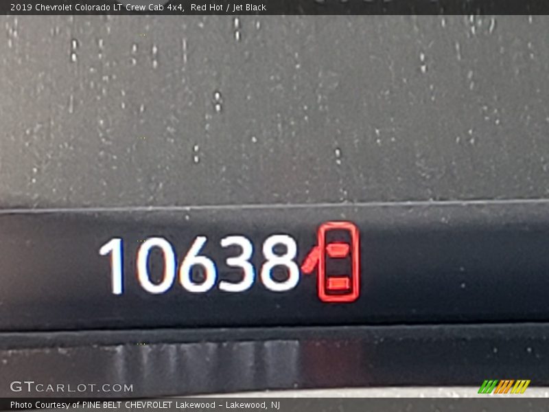 Red Hot / Jet Black 2019 Chevrolet Colorado LT Crew Cab 4x4
