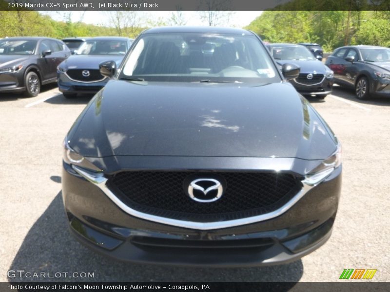 Jet Black Mica / Black 2019 Mazda CX-5 Sport AWD