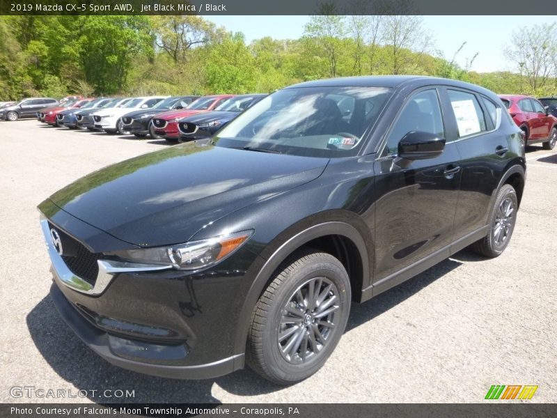 Front 3/4 View of 2019 CX-5 Sport AWD