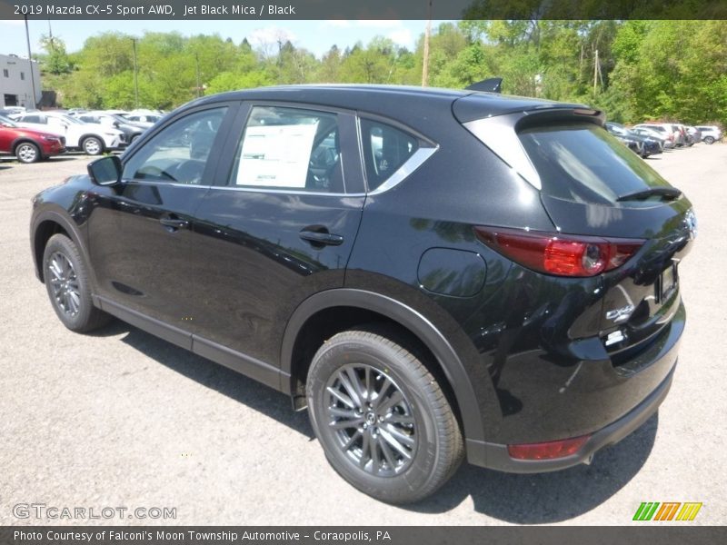 Jet Black Mica / Black 2019 Mazda CX-5 Sport AWD