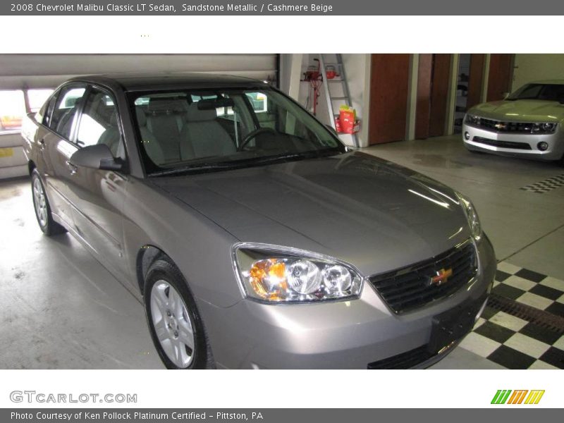 Sandstone Metallic / Cashmere Beige 2008 Chevrolet Malibu Classic LT Sedan