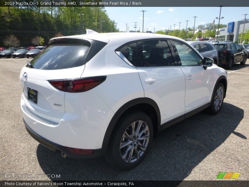 Snowflake White Pearl Mica / Black 2019 Mazda CX-5 Grand Touring AWD