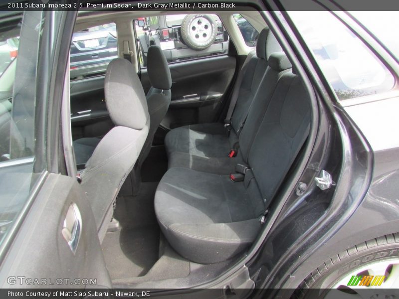 Dark Gray Metallic / Carbon Black 2011 Subaru Impreza 2.5i Premium Sedan