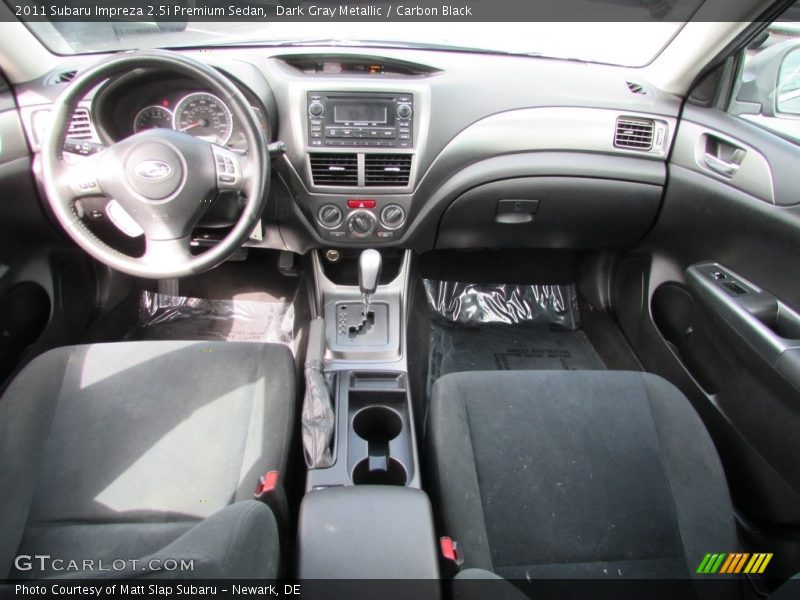 Dark Gray Metallic / Carbon Black 2011 Subaru Impreza 2.5i Premium Sedan
