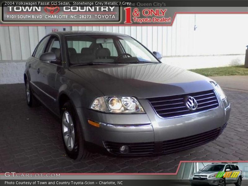 Stonehenge Grey Metallic / Grey 2004 Volkswagen Passat GLS Sedan