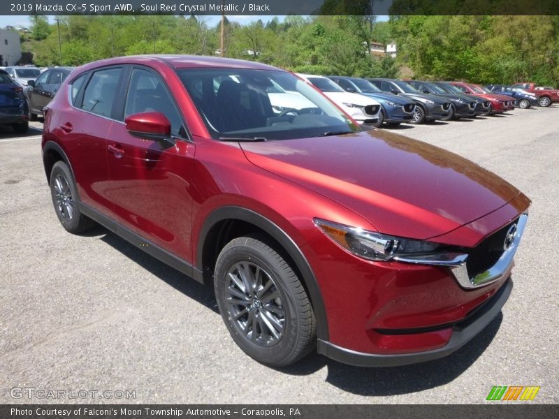 Front 3/4 View of 2019 CX-5 Sport AWD