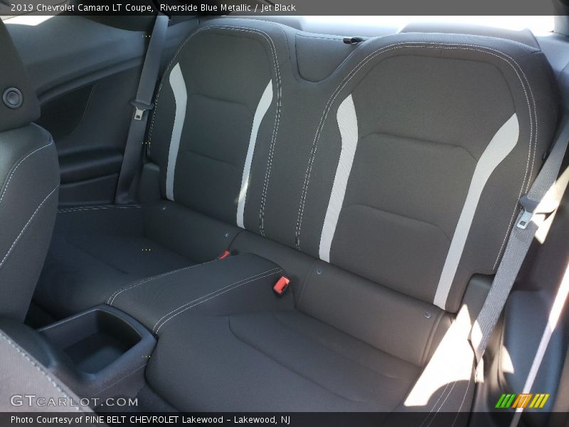 Riverside Blue Metallic / Jet Black 2019 Chevrolet Camaro LT Coupe