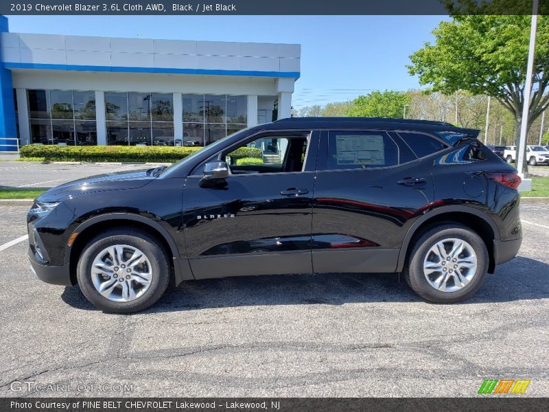 Black / Jet Black 2019 Chevrolet Blazer 3.6L Cloth AWD